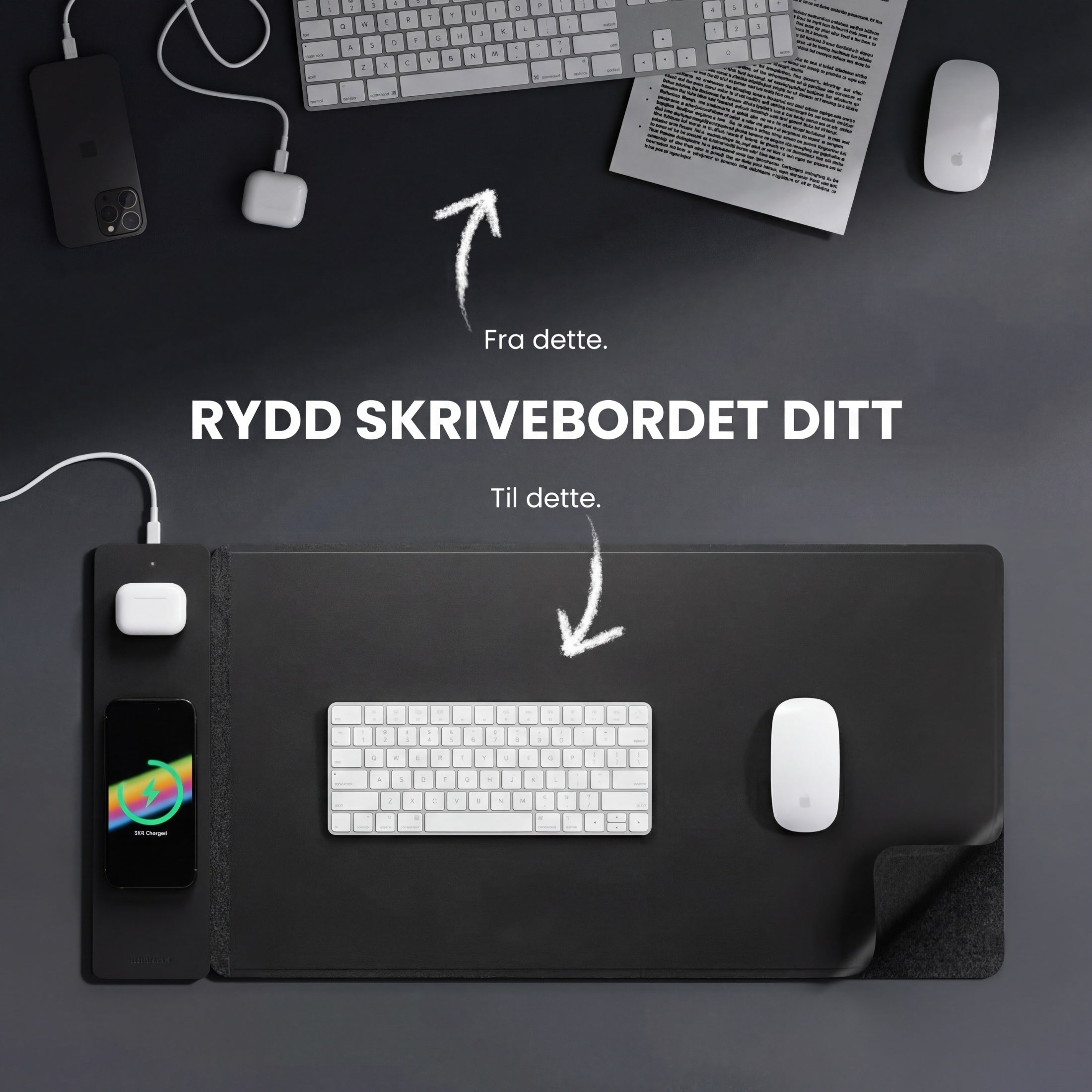 Produ Trådløs Ladematte™